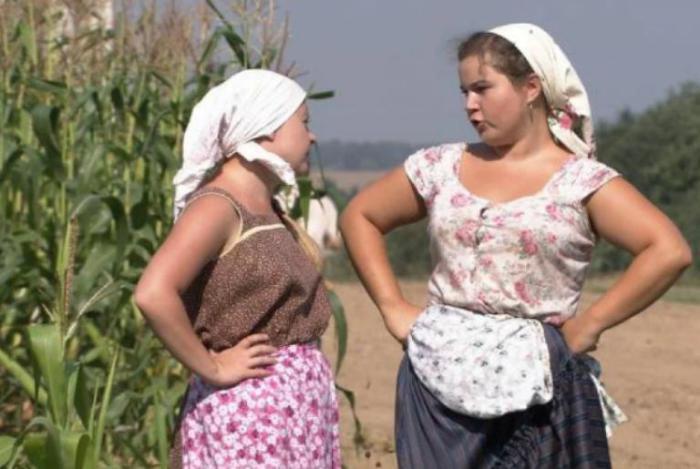 Деревенские девушки - Виноградов С. А. :: Артпоиск - русские художники Деревенские девушки - Виноградов С. А. :: Артпоиск - русские художники