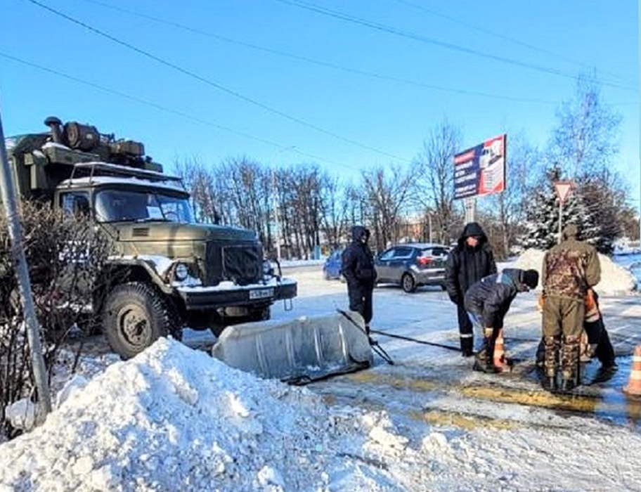 Прочищено больше километра канализации