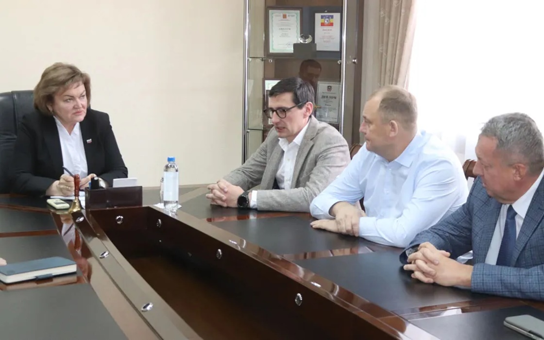 В администрации города прошла рабочая встреча с представителями руководства ГУП РО 